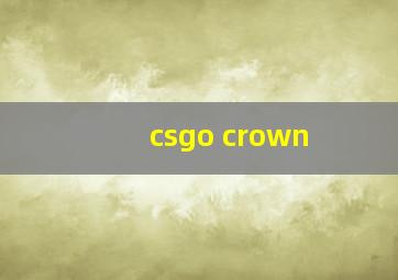 csgo crown